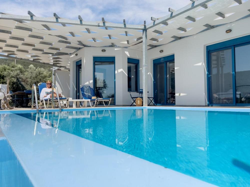 Zidanos Luxurious Sea Front Villa Marandokhórion Extérieur photo