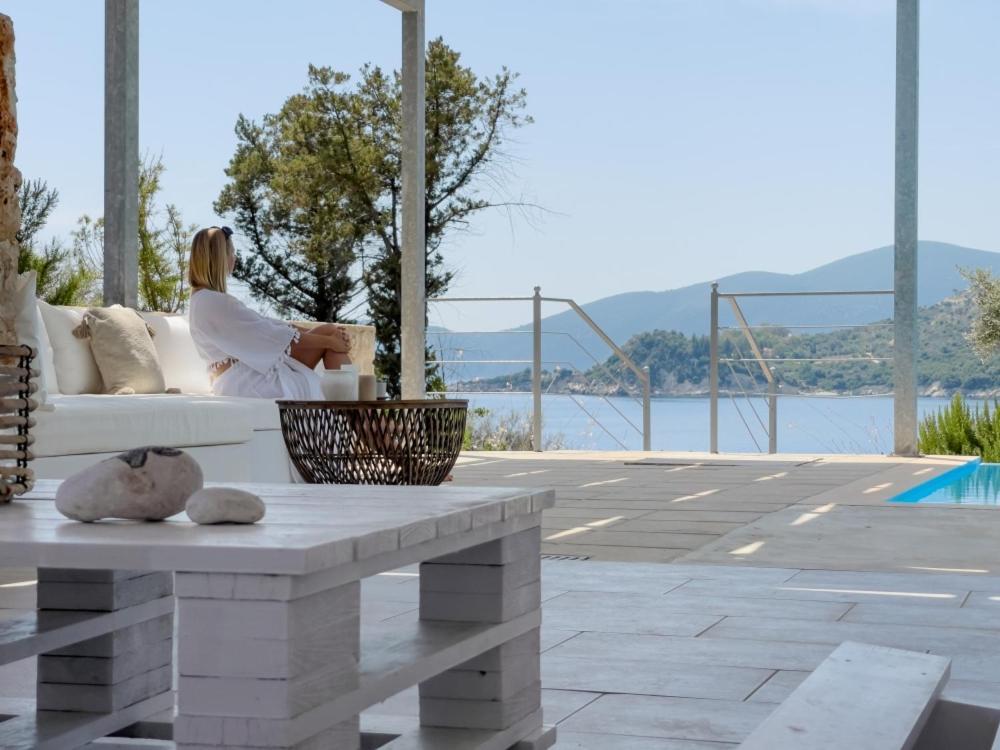 Zidanos Luxurious Sea Front Villa Marandokhórion Extérieur photo