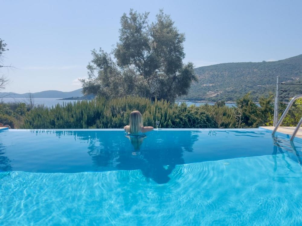 Zidanos Luxurious Sea Front Villa Marandokhórion Extérieur photo