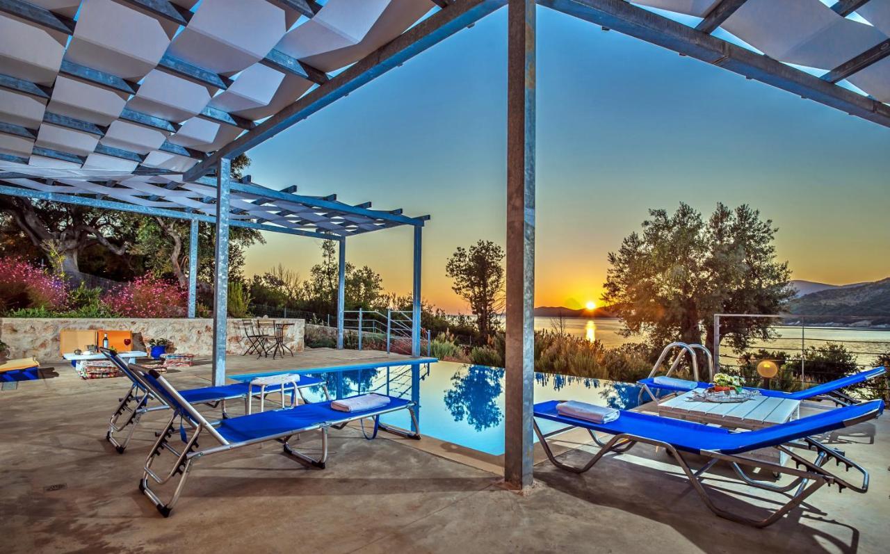 Zidanos Luxurious Sea Front Villa Marandokhórion Extérieur photo